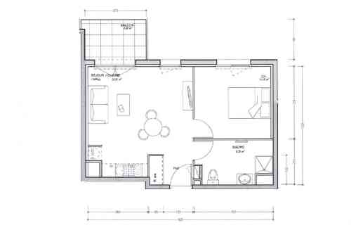 Appartement 2 pièces 41 m2 à louer Clermont-Ferrand 63100, 580 €/mois